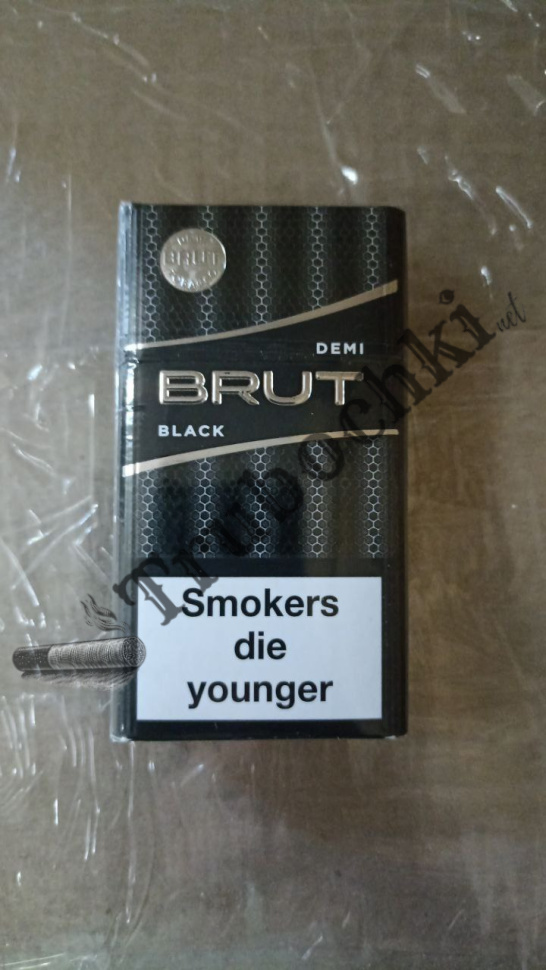 СИГАРЕТЫ BRUT DEMI BLACK (БРЮТ ДЕМИ ЧЕРНЫЙ) оптом