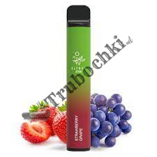 Одноразовая электронная сигарета Elf Bar Strawberry Grape (Клубника Виноград) (2000 Затяжек)  оптом